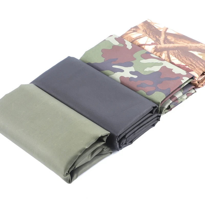 2.9mx3m Outdoor Camping Tent Moisture-proof Mat Pad Sun Shade Net Rainproof Tarp Mat Garden Beach Picnic Waterproof Ground Sheet