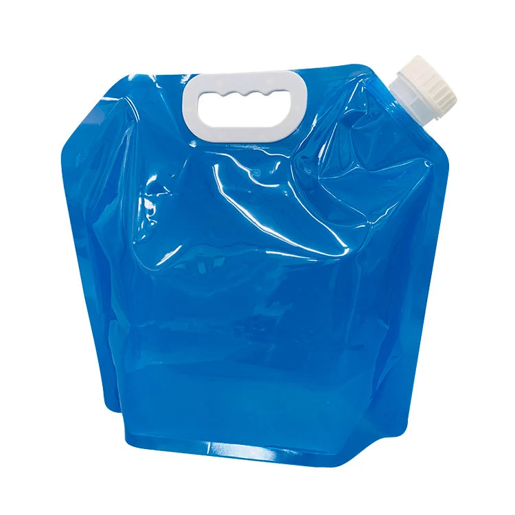 Outdoor 5 Liters BPA Free Foldable Liquid Packaging Camping Hiking Trekking Water Bag