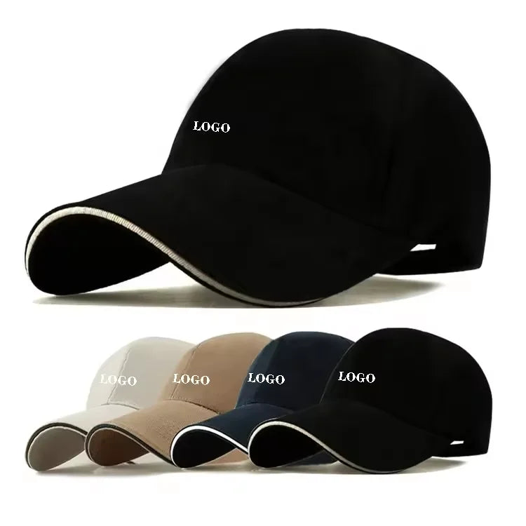 Fashion Designer Unisex Vintage Fitted 6-Panel Leopard Baseball Cap Custom Embroidery Logo Adjustable Golf Sport Hat Metal