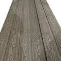 Recycled Plastic Waterproof 3D Wood-Texture Outdoor WPC Decking European Style Brushed Technique for Outdoor Flooring