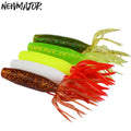 NEWMAJOR 9cm 10g Soft PVC Artificial Soft Bait Bottom Baits Simulated Sinking 1pc/Bag Hooks Targeting Freshwater Saltwater Fish
