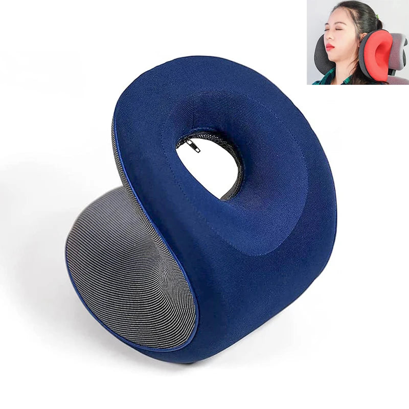 Hot Sale Arched Nap Pillow Armrest and Lumbar Pillow Hollow Memory Foam Pillow