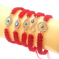 KDC799 Wholesale Fashionable Adjustable Red Rope  with Evil Eye Beaded Style for Gift Occasions