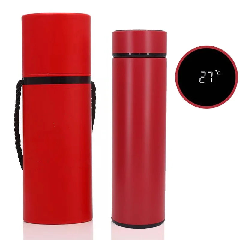 Stainless Steel Water Bottle Gift Box Thermal Business Vacuum Flask with Smart Display