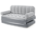 Bestway 75073 Living Room Furniture Multi-Max Inflatable Air Sofa Bed with Side Winder AC Air Pump