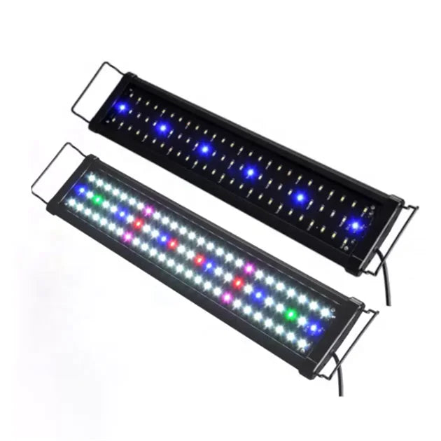 40cm IP65 ABS 12W Led Coral Reef Full Spectrum Lighting Led Aquarium Light with 5 Colors in 1