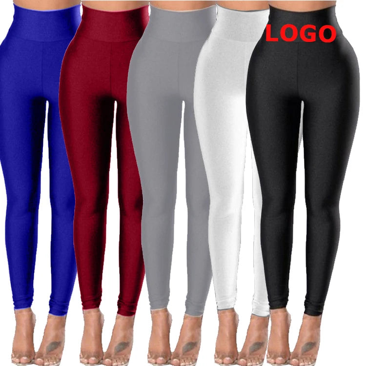 Seamless Leggings Custom logo Fashion New Style Black High Waisted Tight Seamless Yoga Leggings for Women MegaBDM