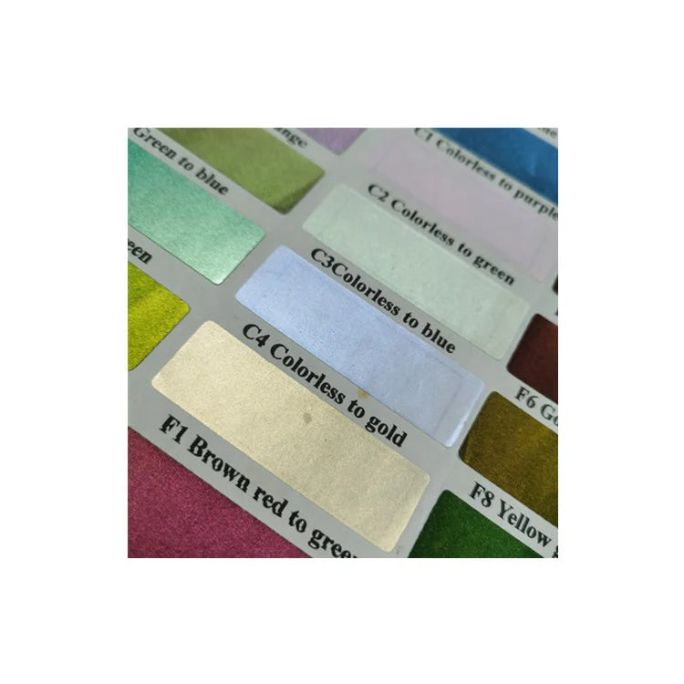 Optical Variable Ink C4 Colorless to Gold for Screen Printing Gravure Printing Security Ink Factory Supply