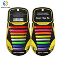 New Packaging No Tie Elastic Silicone Shoe Laces Sneaker Without Shoelace