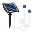 Aquarium Oxygen Pump for Fish Farm Mini Solar air Compressor Pump Solar Foldable Aquarium air Pump