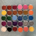Holographic Glitter Powder Pigmented Eyeshadow Glitter Loose Powder Glitter Loose Powder for Hair Nail Art Decoration Dust Powd