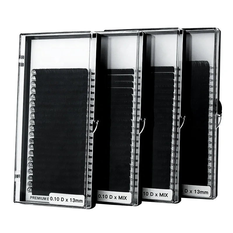 SONG LASHES Darker Volume Eyelash Extension Soft Matte Cashmere Lashes 0.03 0.05 0.07mm Private Label Russian Volume Lashes