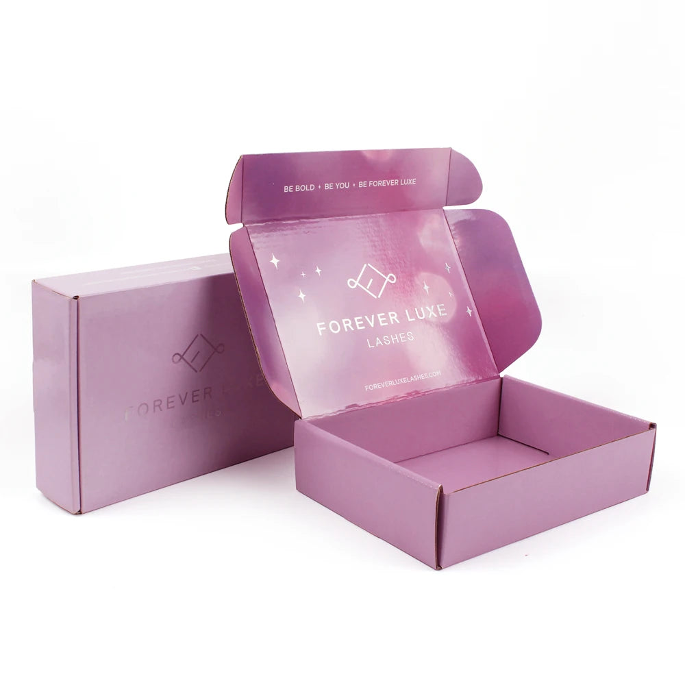 Custom Logo Corrugated Shipping Boxes Bikinis Beachwear Packaging Boxes