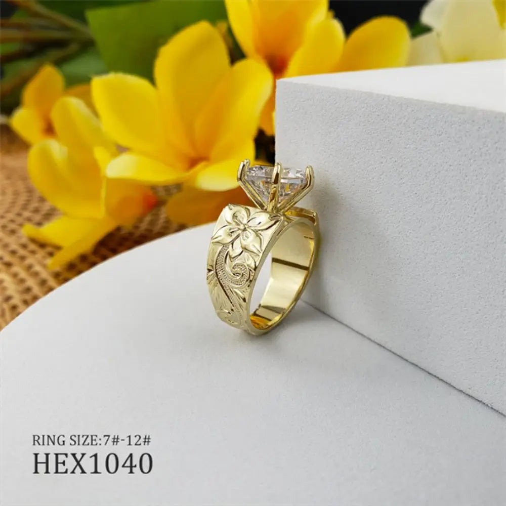 2022 Women Hawaiian Fashion Pearl Rings MegaBDM