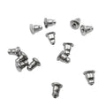 Fashion 316L Stainless Steel Jewelry Findings Earring Backer18k Gold Plating DIY Jewelry Accessories