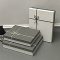Simple Business Lipstick Perfume Bottle Packing Cardboard Box Manufacturer Direct Sales Silk Scarf Package Gift Box Empty Box