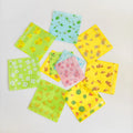 Small Transparent square Food Packaging Cute Kawaii Cartoon Plastic Zip Lock Pouch Bag for Kids