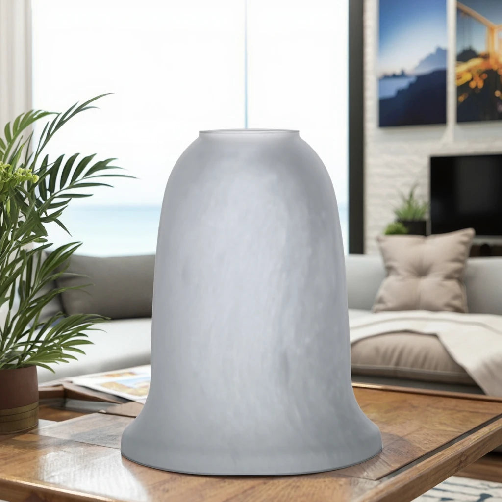 2024 Wholesale Custom Shape Frosted Glass Lamp Shade Interior Decoration Lighting Ceiling Lamp Cover Chandelier
