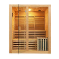 4 People Finnish Sauna Wooden Steam Sauna Home Traditional Sauna