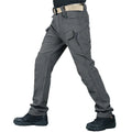 Multi Pockets Tactical Pants Outdoor Waterproof Hiking Hunting Softshell Cargo Trekking Pants for Men Fleece Lined Trousers