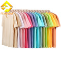High Quality 200 Gram 100% Combed Loose Cotton Custom Printing Logo Breathable T-shirt for Men
