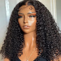Cheap Raw Indian Virgin Kinky Curly Human Hair Short Bob Wigs Full Hd Lace Frontal Wig Human Hair Lace Front Wig for Black Women