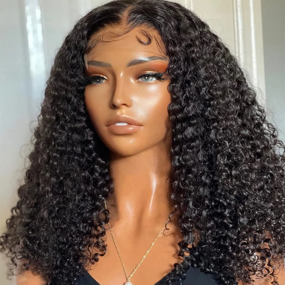 Cheap Raw Indian Virgin Kinky Curly Human Hair Short Bob Wigs Full Hd Lace Frontal Wig Human Hair Lace Front Wig for Black Women
