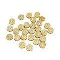 CZ6760 18k Gold CZ Micro Pave Monogram Alphabet Initial Spacer Beads Cubic Zirconia Diamond Letter Beads for Jewelry Making