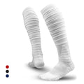 Wholesale Youth Professional Sports Compression Rugby Socks Men Padded Extra Long Football Scrunch Socks