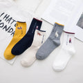 Cheap Crew Women Socks Animals Cat Kawaii Japanese Harajuku Sock Fashion Teen Girl Socks