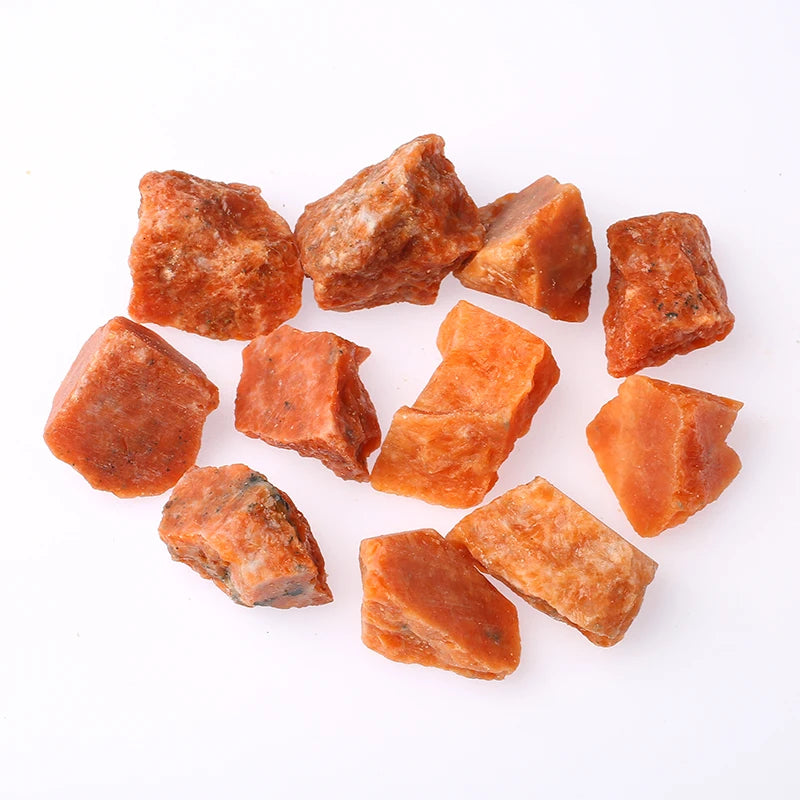 Wholesale Natural Rough Sunstone Quartz Crystal Gemstone Raw Sunstones for Decoration