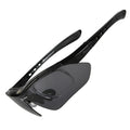 ROCKBROS Polarized Cycling Glasses 5 Lens Clear Bike Glasses Eyewear UV400 Men Women Outdoor Sport Sunglasses