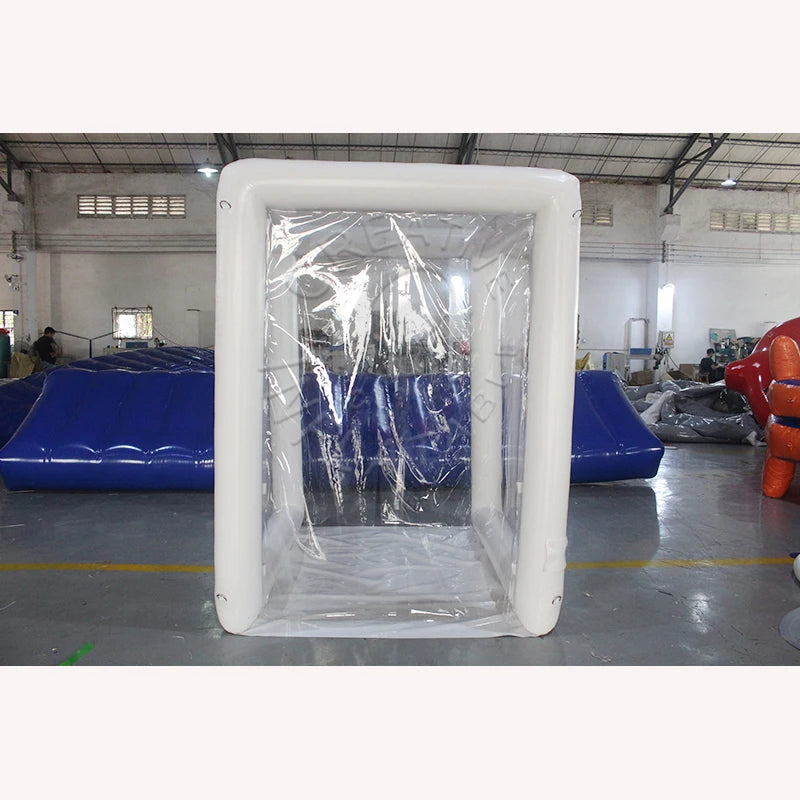 High Quality CE Certified Waterproof Fire-Retardant Anti-UV Inflatable Isolation Quarantine Arch Cube Tent Customizable Size