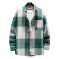 Autumn and Winter Long Sleeved Shirt New Casual Shirt Men