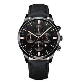 2024 Factory Sale Men's Watches Simple Casual Belt Quartz Watch for Men Fashion Sport Wrist Watch for Boys