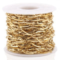 Waterproof Stainless Steel Curve Roll bar Chain Bent Line Chain for ChainJewelry Making