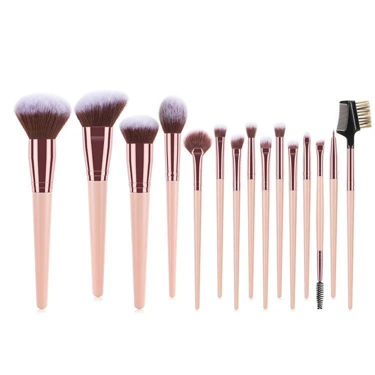15pcs Pro Makeup Brushes Vendors Private Label Brand Vegan Makeup Brush Set Makeup_Brush_Set