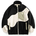 Clothing Manufacturer Custom Embroidery Full Zip up Outdoor Men Premium Sherpa Fleece Jacket