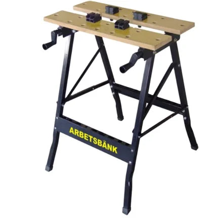 JL-WB02 Portable Folding Workbench Customizable Woodworking Table Saw Horse with Powder Coating Finish OEM Support