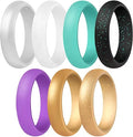 Hot Selling Silicon Rubber Wedding Rings Jewelry for Women