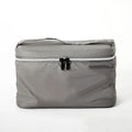 Lightweight Waterproof Ripstop Nylon Travel Cosmetic Bag Large Eco Makeup Pouch Custom Logo Fashion Inner Dividers Brushes