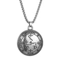 Stainless Steel Chain Archangel MICHAEL GABRIEL RAPHAEL URIEL SAMAEL Seal of Solomon Pentacles Amulet Talisman Pendant Necklace