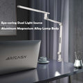 Nordic Modern Offices Minimalist Flexible Dual Light Sources LED Desk Lamp Aluminum Electric Bedrooms Study Reading Room DC Lamp