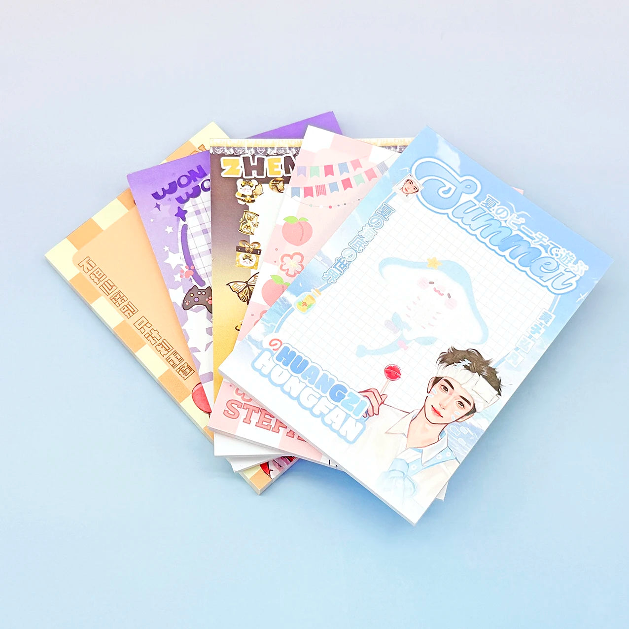 Wholesale Easy Tear Notepad A6/A5/B5 Sizes PP Cover Lines Grid Blank Paperboard Memo Offset Paper Cardboard Kraft Paper Bill