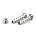 Male and Female Double Head Metal Rivet Slot Flat Head Chicago Screw Bind Rivet Hex Socket Head Cap Countersunk Bolt and Bar