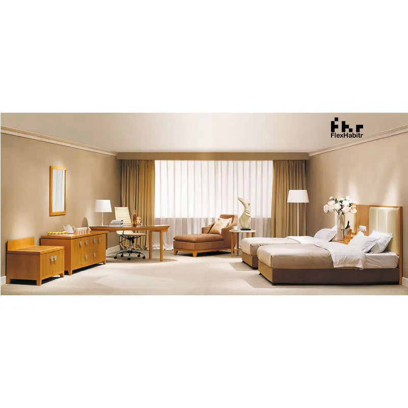 New commercial project hotel modern design contemporary 5 star hotel king bedroom set