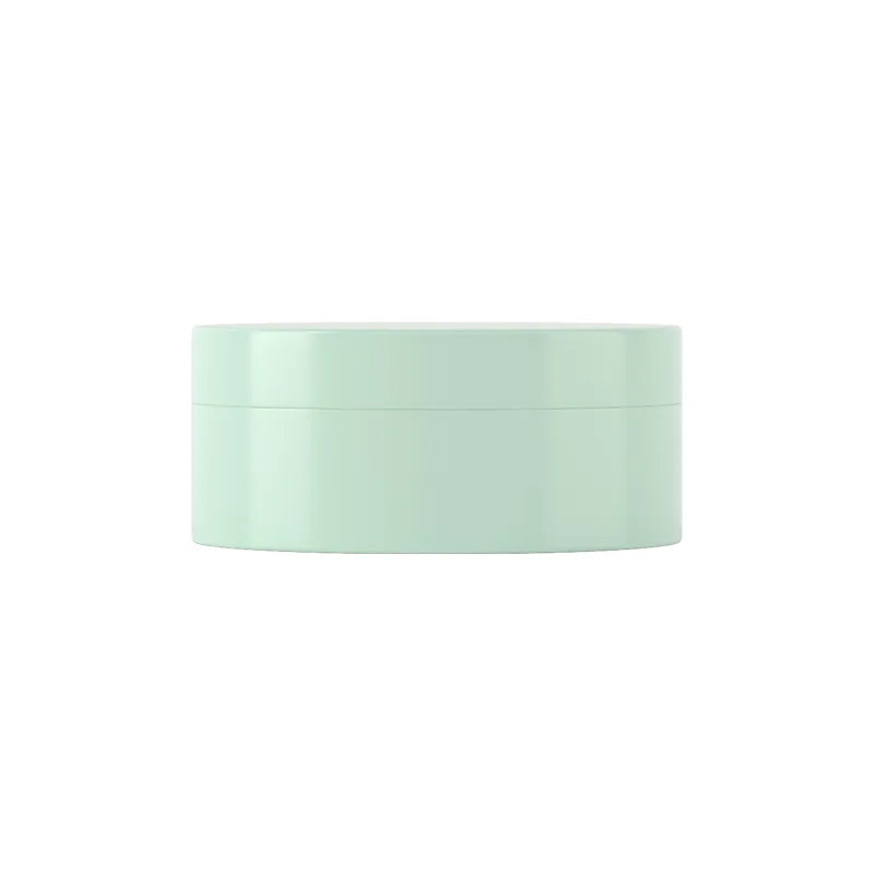 Stock Available pink Green Blue Empty 5g Round Cosmetic Plastic Powder Jars Container With Lids