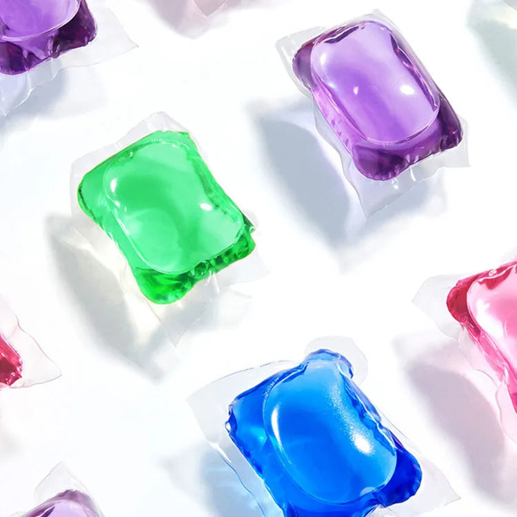 New Product 4 Colors Laundry Beads Detergent Capsules 8g/pcs Scent Laundry Detergent Pods