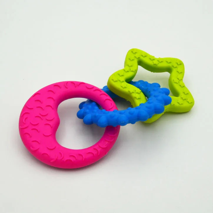 IN STOCK Wholesale Sun Moon Star Chew Pet Dog Toy