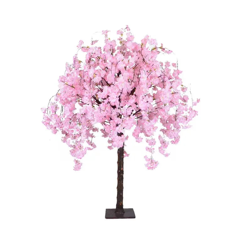 X-188 the Latest Sakura Japan Big Wedding Tree Fake  Pink Artificial Cherry Blossom Tree for Event  Outdoor Artificial Plant
